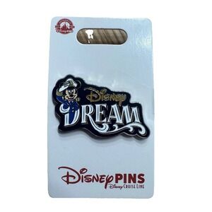 Disney Cruise Line Pin DCL Dream Captain Mickey Mouse Pin